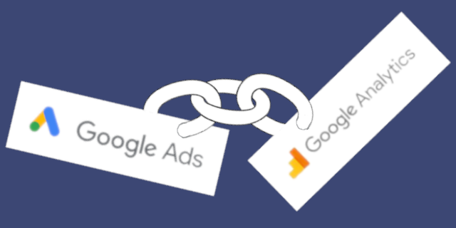 Google Anylytics és Google Ads logó összekapcsolva