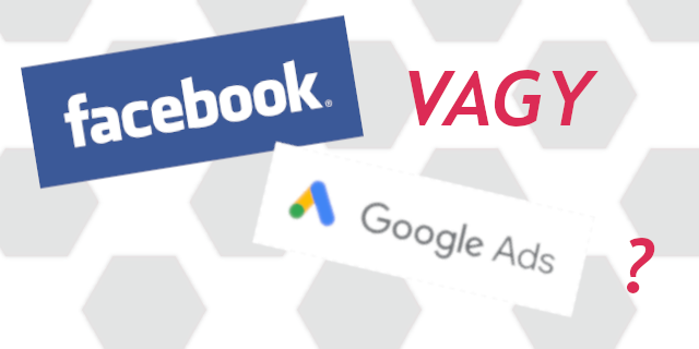 Facebook és Google Ads logó