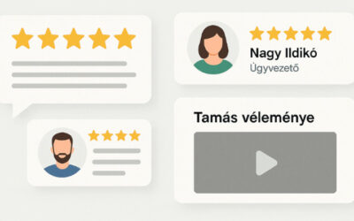 Ügyfélvélemények integrálása a weboldalon – nem csak csillagszám a lényeg